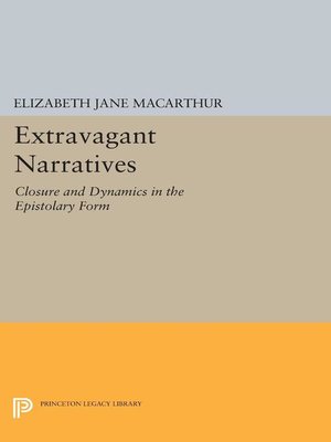 cover image of Extravagant Narratives